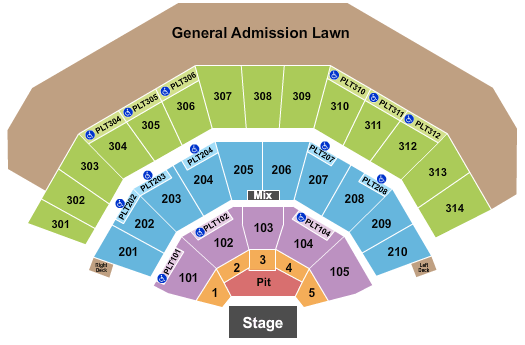 American Family Insurance Amphitheater Megan Thee Stallion Seating Chart